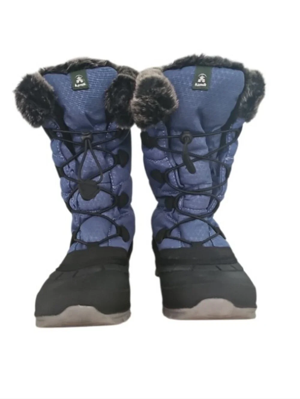 Kamik Momentum3 Snow Boots Women's 10 Blue Thinsulate Waterproof Winter Boots